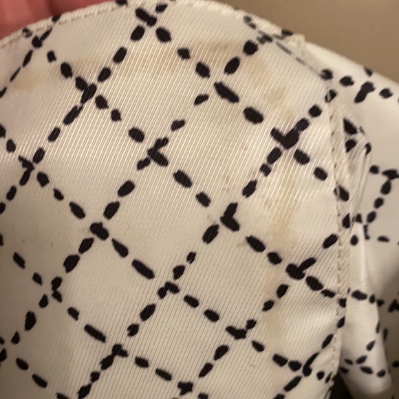 Kate Spade ♠️ New York Cream Shoulder/Tote Bag Ariel Cove Street Ostrichegg EUC - Picture 14 of 16